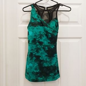 Lululemon Meshed Up Tank Clouded Dreams